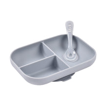 Load image into Gallery viewer, Beaba Silicone Suction Divided Plate & Spoon