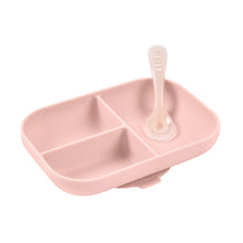 Load image into Gallery viewer, Beaba Silicone Suction Divided Plate & Spoon