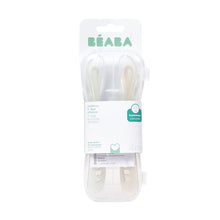 Load image into Gallery viewer, Beaba 1st Stage Silicone Spoon & Case 2 Pack