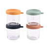 Beaba Glass Jars 250ml - 4 Pack