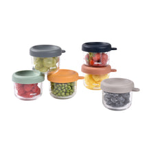 Load image into Gallery viewer, Beaba Glass Jars 6 Pack - 150ml