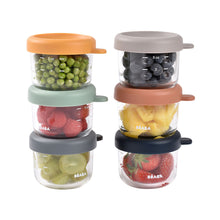 Load image into Gallery viewer, Beaba Glass Jars 6 Pack - 150ml