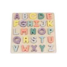 Load image into Gallery viewer, Bubble Wooden Alphabet Puzzle