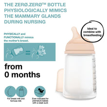 Load image into Gallery viewer, Suavinex Zero Zero Anti Colic Bottle 270ml - Medium Flow 3M+