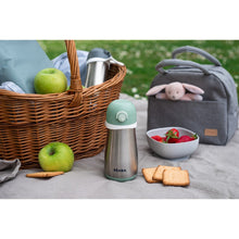 Load image into Gallery viewer, Beaba Stainless Steel Spout Bottle 350ml