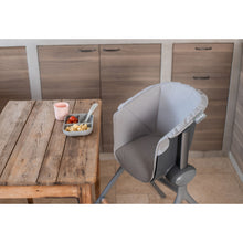 Load image into Gallery viewer, Beaba Up & Down High Chair - Grey Junior Seat Textile