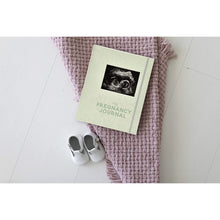 Load image into Gallery viewer, Pearhead Pregnancy Journal - Sage