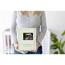 Load image into Gallery viewer, Pearhead Pregnancy Journal - Sage