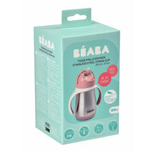 Load image into Gallery viewer, Beaba Stainless Steel Straw Cup 250ml
