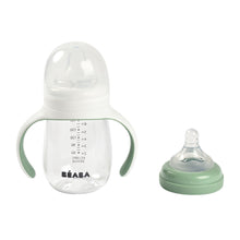 Load image into Gallery viewer, Beaba 2-in-1 Bottle to Sippy Learning Cup 210ml
