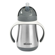 Load image into Gallery viewer, Beaba Stainless Steel Straw Cup 250ml
