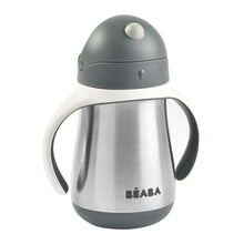 Load image into Gallery viewer, Beaba Stainless Steel Straw Cup 250ml
