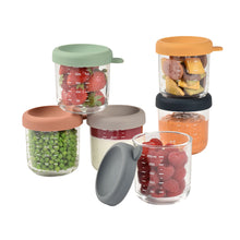 Load image into Gallery viewer, Beaba Glass Jars 6 Pack - 250ml

