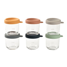 Load image into Gallery viewer, Beaba Glass Jars 6 Pack - 250ml
