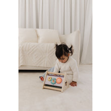 Load image into Gallery viewer, Bubble Wooden Activity Triangle
