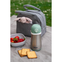 Load image into Gallery viewer, Beaba Stainless Steel Spout Bottle 350ml
