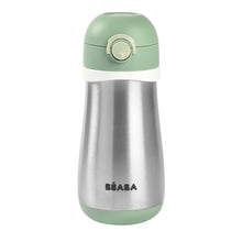 Load image into Gallery viewer, Beaba Stainless Steel Spout Bottle 350ml
