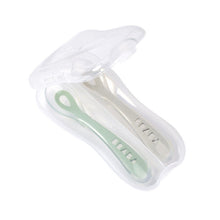 Load image into Gallery viewer, Beaba 2nd Stage Silicone Spoons &amp; Case 2 Pack
