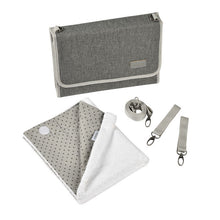 Load image into Gallery viewer, Beaba On-the-go Changing Pouch - Heather Grey
