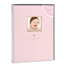 Load image into Gallery viewer, Pearhead Pink Sweet Welcome Babybook (1)
